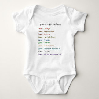 Baby-Engels woordenboek Romper