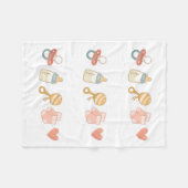 Baby Essentials Pattern  Fleece Deken (Voorkant (Horizontaal))