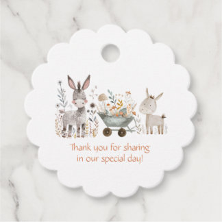 Baby Ezel Baby Borrel |  Bedankjes Labels