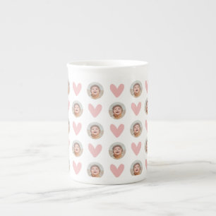 Baby Face Mok, Gepersonaliseerde Gezichtsmok, Jouw Porselein Kop