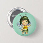 Baby Faerie Button (Voorkant /achterkant)