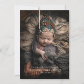 Baby Faire-part Arc Moderne Date Multi Photo (Devant)