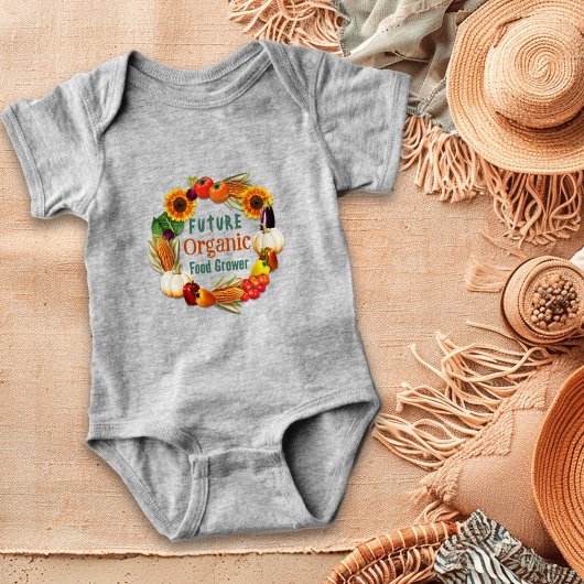 Baby Farmer Organic Food Gezegde Romper