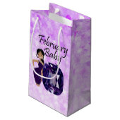 Baby februari klein cadeauzakje (Achterkant Gekanteld)