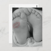 Baby Feet Briefkaart (Voorkant / Achterkant)
