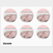 Baby Feet -Dank je! Sticker (Vel)