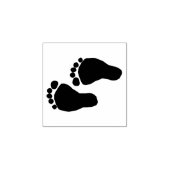 Baby Feet Rubberstempel (Afrduk)