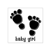 Baby Feet Rubberstempel (Afrduk)