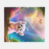 Baby Ferret Fleece Deken (Voorkant (Horizontaal))