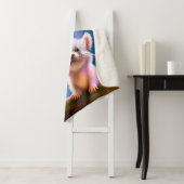 Baby Ferret Sherpa Deken (In situ)