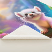Baby Ferret Sherpa Deken (3/4)