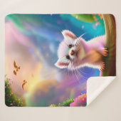 Baby Ferret Sherpa Deken (Voorkant (horizontaal))