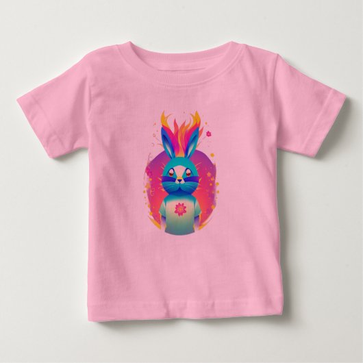 Baby fijne Jersey T-shirt (Voorkant)