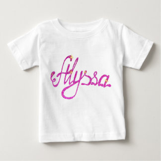 Baby Fine Jersey T-Shirt Alyssa naam