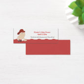 Baby Fire Fighter Customisé Favor Tag Card (Bureau)