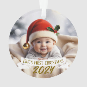 Baby First Christmas mignonne Fox