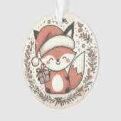 Baby First Christmas mignonne Fox (devant)