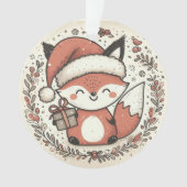 Baby First Christmas mignonne Fox (devant)