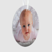 Baby First Hanoukka Stars Snowflakes Nouveaux pare (devant)