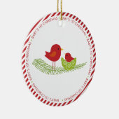 Baby First Noël ornements personnalisables (Droite)