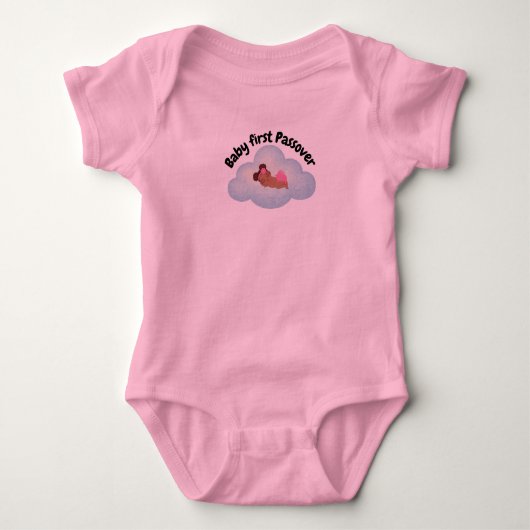 "Baby first Passover" T-Shirt (Voorkant)