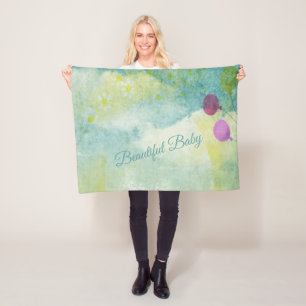 Baby Fleece Sherpa Dekendouche per Mail Gift Deken