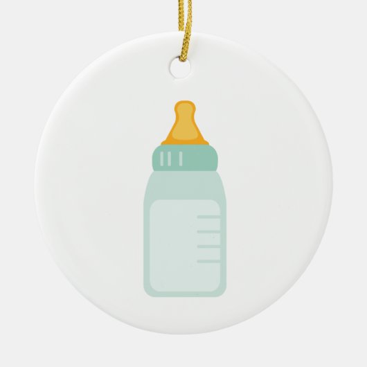 Baby fles keramisch ornament (Voorkant)