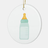 Baby fles keramisch ornament (Links)