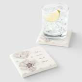 Baby fles stenen onderzetter (Zijkant)