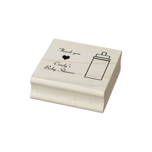 Baby flesje Kunststempel Rubberstempel (Stempel)