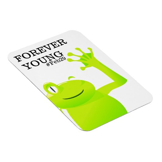 Baby Flexibel magneet met Leap Year/Leap Day (Rechterzijde)