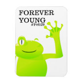 Baby Flexibel magneet met Leap Year/Leap Day (Verticaal)