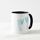 Baby foot print mug (Devant droit)