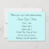 Baby Foot Save The Date (Achterkant)