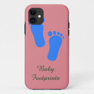 "#Baby #Footprint"#iPhone 5/5S Hoesje
