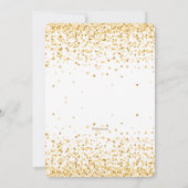 Baby Footprints Douche Uitnodiging (Achterkant)