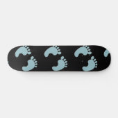Baby Footprints Skateboard (Horz)