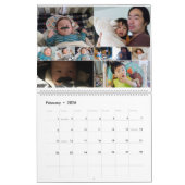 Baby Foto aangepast agenda Kalender (Feb 2026)