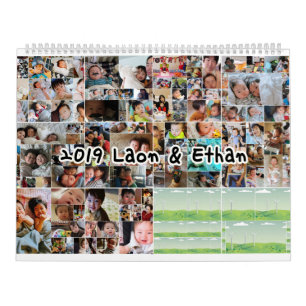 Baby Foto aangepast agenda Kalender