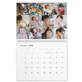 Baby Foto aangepast agenda Kalender (Jan 2026)
