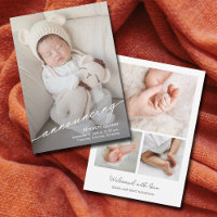 Baby Foto Moderne Geboorte
