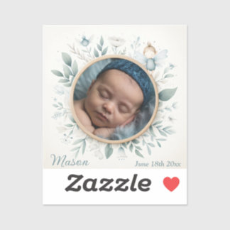 Baby Foto Sticker met Fairy Lijst