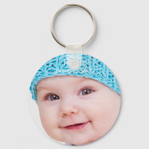 Baby   Foto uploaden voeg naam en datum toe   Aanp Sleutelhanger