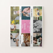 Baby Fotonaam Binnenkort bekend Legpuzzel (Verticaal)