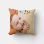 Baby Fotosjabloon "Little Love" Kussen (Voorkant)