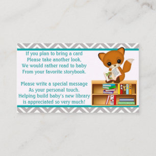 Baby Fox Book-aanvragen in plaats van een Kaart 10