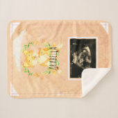 Baby Fox Custom Ultrasound Afbeelding Sherpa Blank Sherpa Deken (Voorkant (horizontaal))
