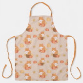 Baby Fox en herfst Schort (Voorkant)