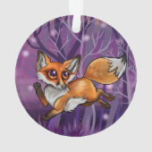 Baby Fox Ornament (achterkant)