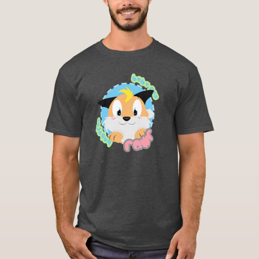 Baby fox Rawr T-shirt (Voorkant)